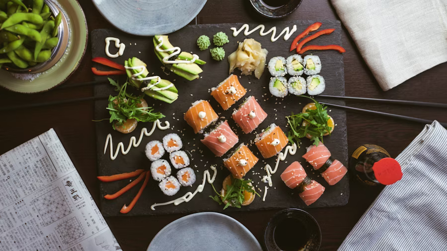Aburi Salmon Roll Sushi Tei Semarang